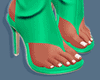 Tina | Green Heels