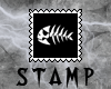 Pirate Fish Stamp