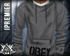 |iP Obey Hoody [Gry]