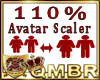 QMBR 110% Avatar Scaler