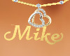 Mike Heart Necklace (F)