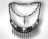 metal spike necklace