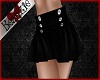 B| Black Button Skirt