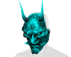 A| Teal Oni Mask