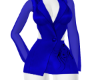 D Blue blazer dress