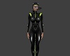 Black / Lime Scuba Suit