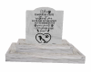 pet tombstone