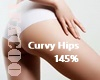 Curvy Hips 145%