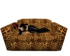 Leopard Print Nap Couch
