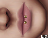 wz Lips Piercings Gold