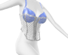 *CH@NEL Blue Corset