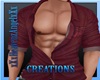 Hot Open Shirt Red