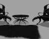 Goth Chair Set