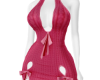 A^ Hot Pink Bow Dress