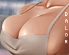 ♛ Busty Crop Beige L.