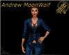 Western Jacket  Blue