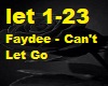 Faydee - Cant Let Go