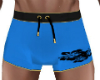 Blue Flower Boxers