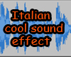Italian effect sound