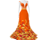 Fall Leaves Garden Gown
