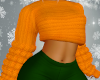 Comfy Orange KnitSweater