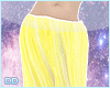 !D- Yellow Long Skirt