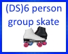 (DS) 6 person group skat