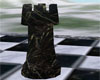 Chess Chariot Black Marb