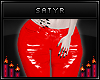 Red Latex Pants RXL