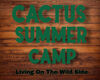 Cactus Summer Camp Sign