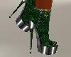 [MS]Leopard Boots Green