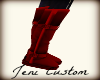 JeniCust Red Winter Boot
