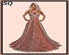 Copper Jeweled Gown