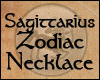 Sagittarius Zodiac Neck.