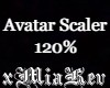 Avatar Scaler 120%