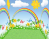 Kids-Rainbow Background