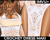 ! crochet maxi dress SA