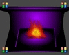 (VH) Purple Fireplace