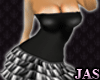 (J) Black Daisy Dress