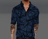 Mens Shirt - Geo Ink