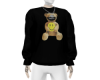 black sweater