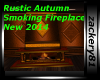 Rustic Smoking Fireplace