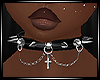 Choker Cross y2k