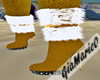 g;gold HNY boots