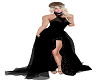 elegant black dress