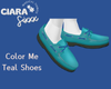 Color Me Teal Shoes