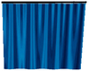 Dark Blue Curtain Panel
