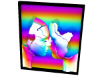 Pride 3D Kiss Wall Art