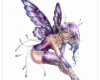 Purple Glitter Fairy