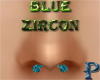 ~P~Septum Blue Zircon